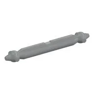 Technic Axle 5L with 2 CV Joints, Light Bluish Gray