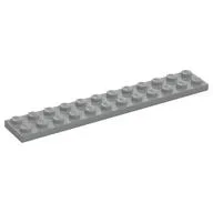 Plate 2 x 12, Light Bluish Gray