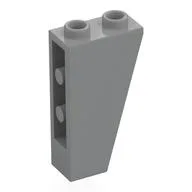 Brick Sloped Inverted 75° 2 x 1 x 3, Light Bluish Gray