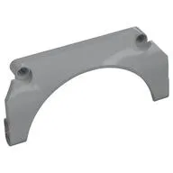 Technic Panel Car Mudguard Arched 11 x 5 x 2 #32, Light Bluish Gray