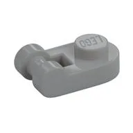 Plate Special 1 x 1 Rounded with Handle, Light Bluish Gray