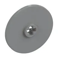 Technic Disc 3 x 3, Light Bluish Gray