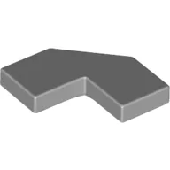 Tile Special 2 x 2 Corner with Cut Corner - Facet, Light Bluish Gray