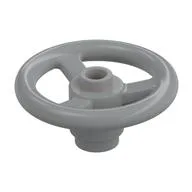 Technic Steering Wheel Small (3 Studs Diameter), Light Bluish Gray