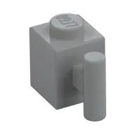 Brick Special 1 x 1 with Handle, Light Bluish Gray