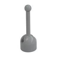 Lever Small Base with Light Bluish Gray Lever, Light Bluish Gray