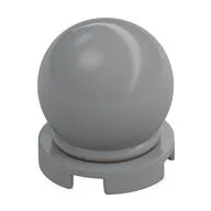 Equipment Crystal Ball Globe 2 x 2 x 2, Light Bluish Gray
