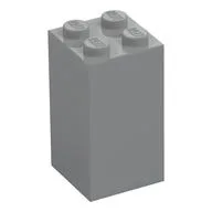 Brick 2 x 2 x 3, Light Bluish Gray