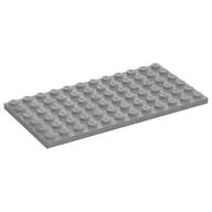Plate 6 x 12, Light Bluish Gray