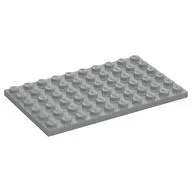 Plate 6 x 10, Light Bluish Gray