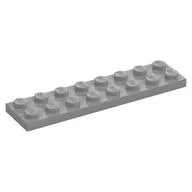 Plate 2 x 8, Light Bluish Gray