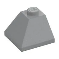 Brick Sloped 45° 2 x 2 Double Convex, Light Bluish Gray