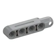 Technic Steering Arm 5 x 1 with Towball Socket (Type2), Light Bluish Gray