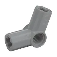 Technic Axle and Pin Connector Angled #5 - 112.5°, Light Bluish Gray