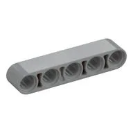 Technic Beam 1 x 5 Thick, Light Bluish Gray