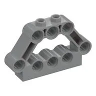 Technic Pin Connector Block 1 x 5 x 3, Light Bluish Gray