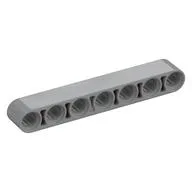 Technic Beam 1 x 7 Thick, Light Bluish Gray