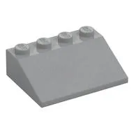 Brick Sloped 33° 3 x 4, Light Bluish Gray