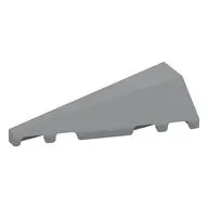 Brick Wedged, Sloped 2 x 5 Left, Light Bluish Gray
