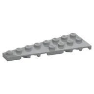 Wedge Plate 8 x 3, 8° Left, Light Bluish Gray
