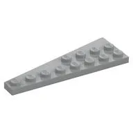 Wedge Plate 8 x 3, 8° Right, Light Bluish Gray
