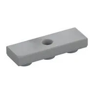 Tile Special 1 x 3 Inverted with Center Hole, Light Bluish Gray