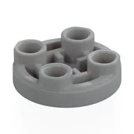 Tile Special Round 2 x 2 Inverted, Light Bluish Gray