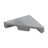 Tile 45° Cut 2 x 2 (Triangle), Light Bluish Gray
