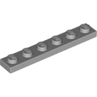 Plate 1 x 6, Light Bluish Gray