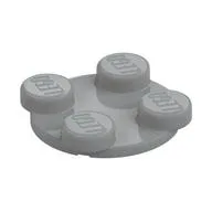 Turntable 2 x 2 Plate - Top, Light Bluish Gray