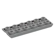 Plate Special 2 x 6 with Gear Catchers on Underside, Light Bluish Gray
