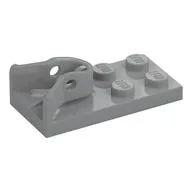 Plate Special 2 x 4 with Ball Receptacle on Top, Light Bluish Gray