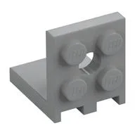 Bracket 2 x 2 - 2 x 2, Light Bluish Gray