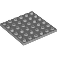 Plate 6 x 6, Light Bluish Gray