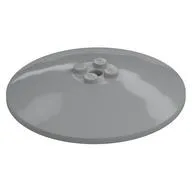 Dish 8 x 8 Inverted [Radar], Solid Studs, Squared Anti-stud Underside, Light Bluish Gray