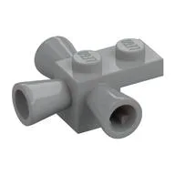 Brick Special 1 x 1 with 3 Speakers / Loudspeakers / Space Positioning Rockets, Light Bluish Gray