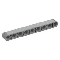 Technic Beam 1 x 9 Thick, Light Bluish Gray