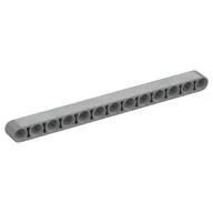 Technic Beam 1 x 13 Thick, Light Bluish Gray