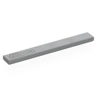 Tile 1 x 8 with Dark Bluish Grey 'OFF - ON' Print, Light Bluish Gray
