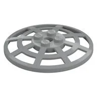 Dish 6 x 6 Inverted, Radar / Webbed [Anti-studs at 90°], Light Bluish Gray