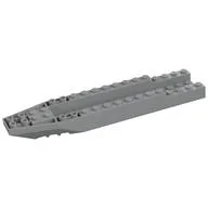 Brick Wedged, Sloped Inverted 16 x 4 x 1 1/3 Cockpit, Light Bluish Gray