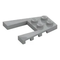 Wedge Plate 4 x 4 with 2 x 2 Cutout, Light Bluish Gray