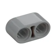 Technic Beam 1 x 2 Thick, Light Bluish Gray