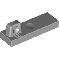 Hinge Tile 1 x 3 Locking with 1 Finger on Top, Light Bluish Gray