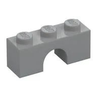 Brick Arch 1 x 3, Light Bluish Gray