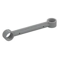 Technic Link 1 x 6 Perpendicular, Light Bluish Gray