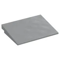 Brick Sloped 10° 6 x 8, Light Bluish Gray
