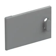 Cupboard 2 x 3 x 2 Door, Light Bluish Gray