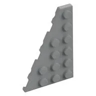 Wedge Plate 6 x 4 Left, Light Bluish Gray