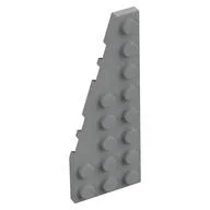 Wedge Plate 8 x 3, 22° Left, Light Bluish Gray
